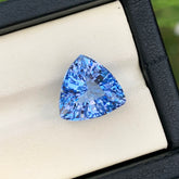 AIG Certified Santa Maria Aquamarine Gemstone For Jewelry, Vivid Blue Aquamarine Stone